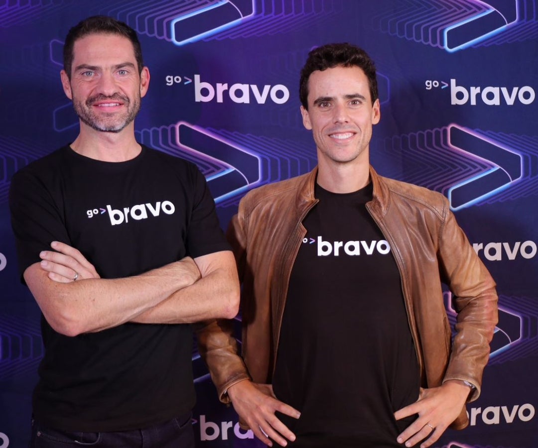 Juan Pablo Zorrilla Co CEO de bravo, Javier Velásquez CEO de Bravo