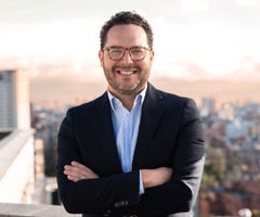 Andrés Velasco, economista y presidente de Asofondos. Andrés Velasco, economista y presidente de Asofondos.