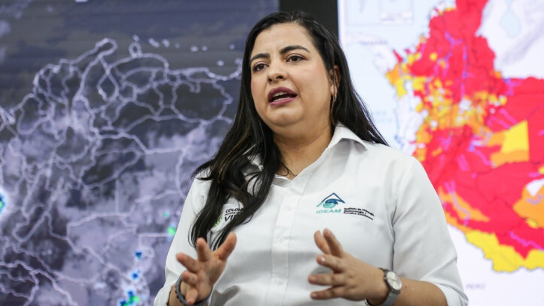 Ghisliane Echeverry, directora del Instituto de Hidrología, Meteorología y Estudios Ambientales, Ideam
