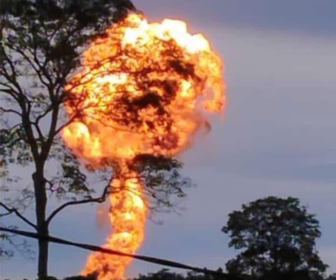 Erupción volcánica en Necoclí