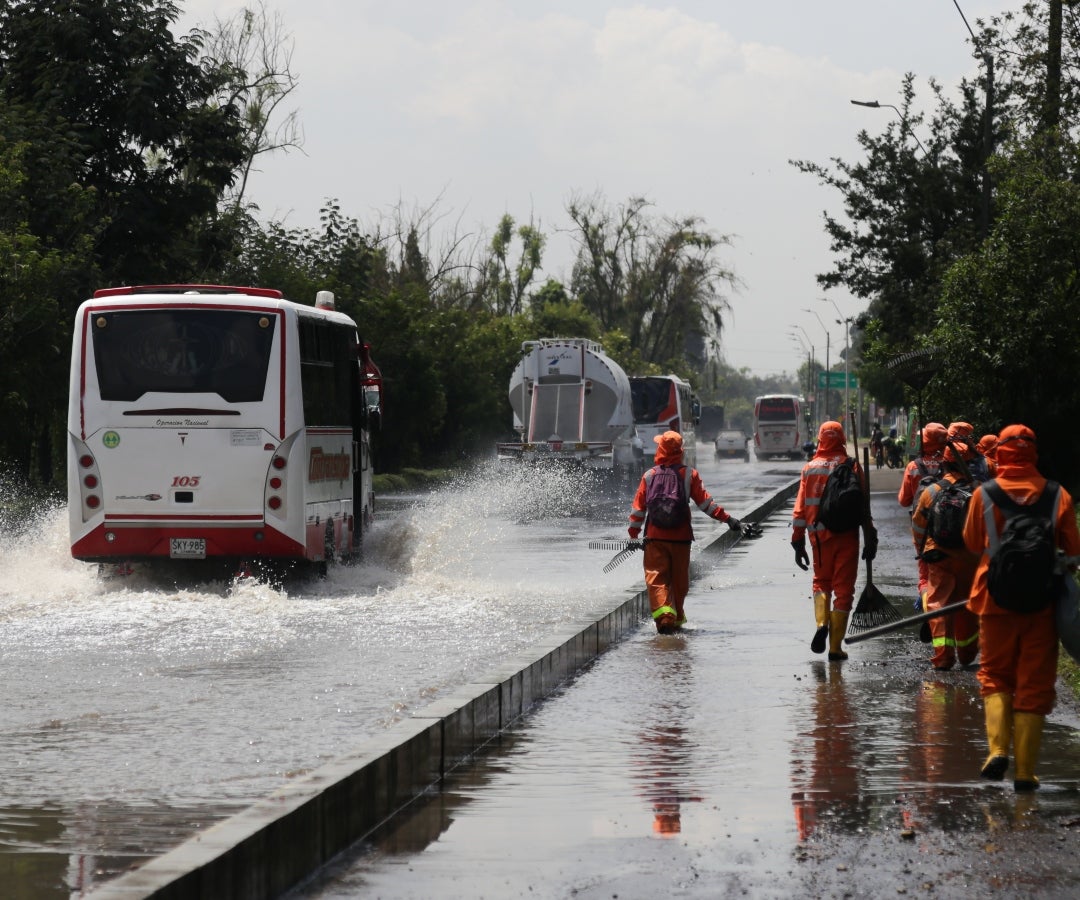 Lluvias e inundaciones en Bogotá