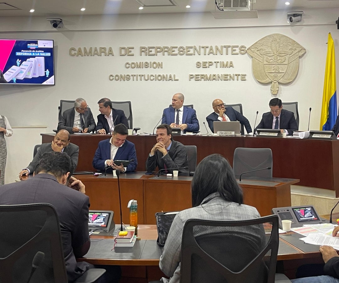 Discusión de la reforma a la salud en la Comisión Séptima de la Cámara