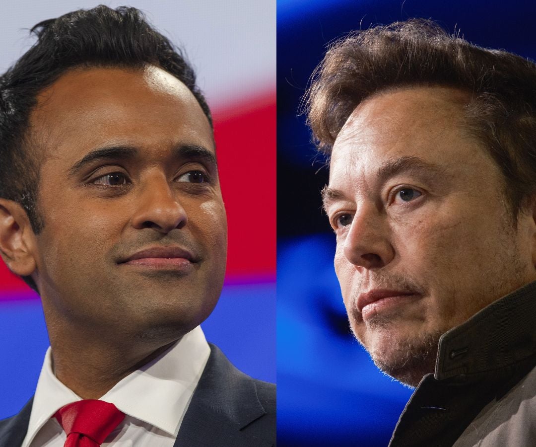 Vivek Ramaswamy y Elon Musk