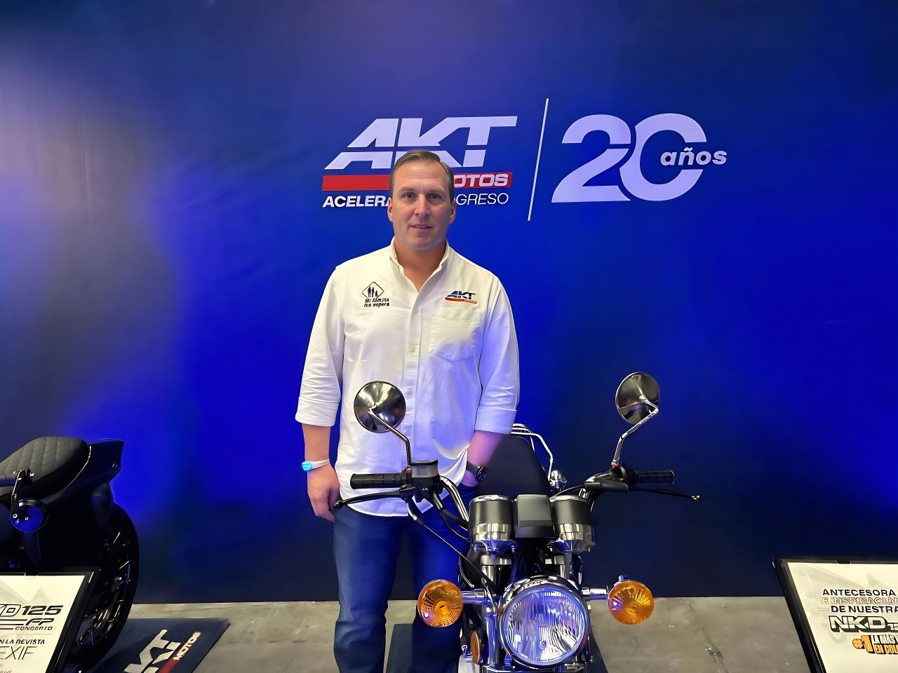 Ricardo Molina, gerente general de AKT Motos