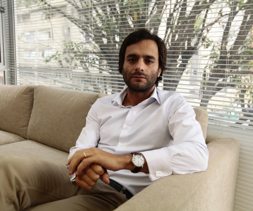 Alejandro Zuluaga, cofundador de Pinbus