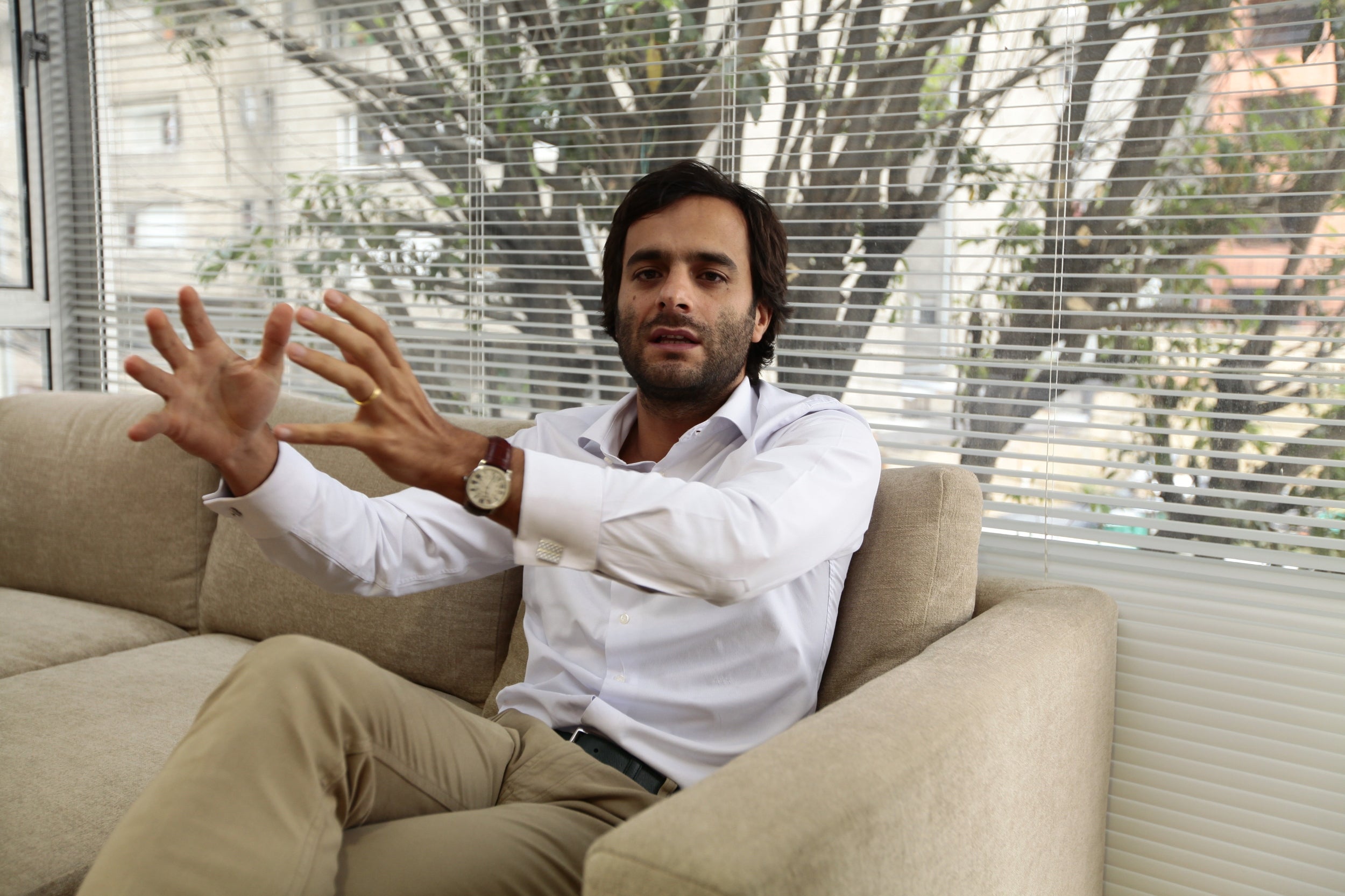 Alejandro Zuluaga, cofundador de Pinbus