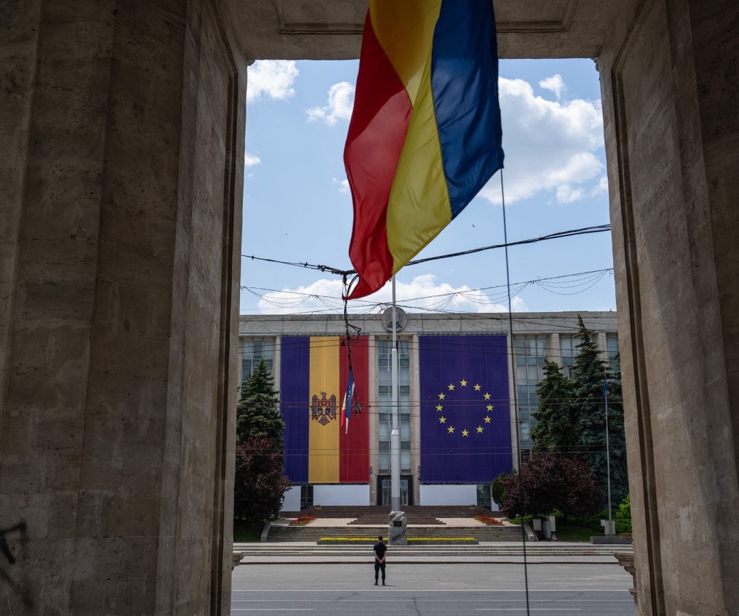 Casa de Gobierno en Chisinau, Moldavia