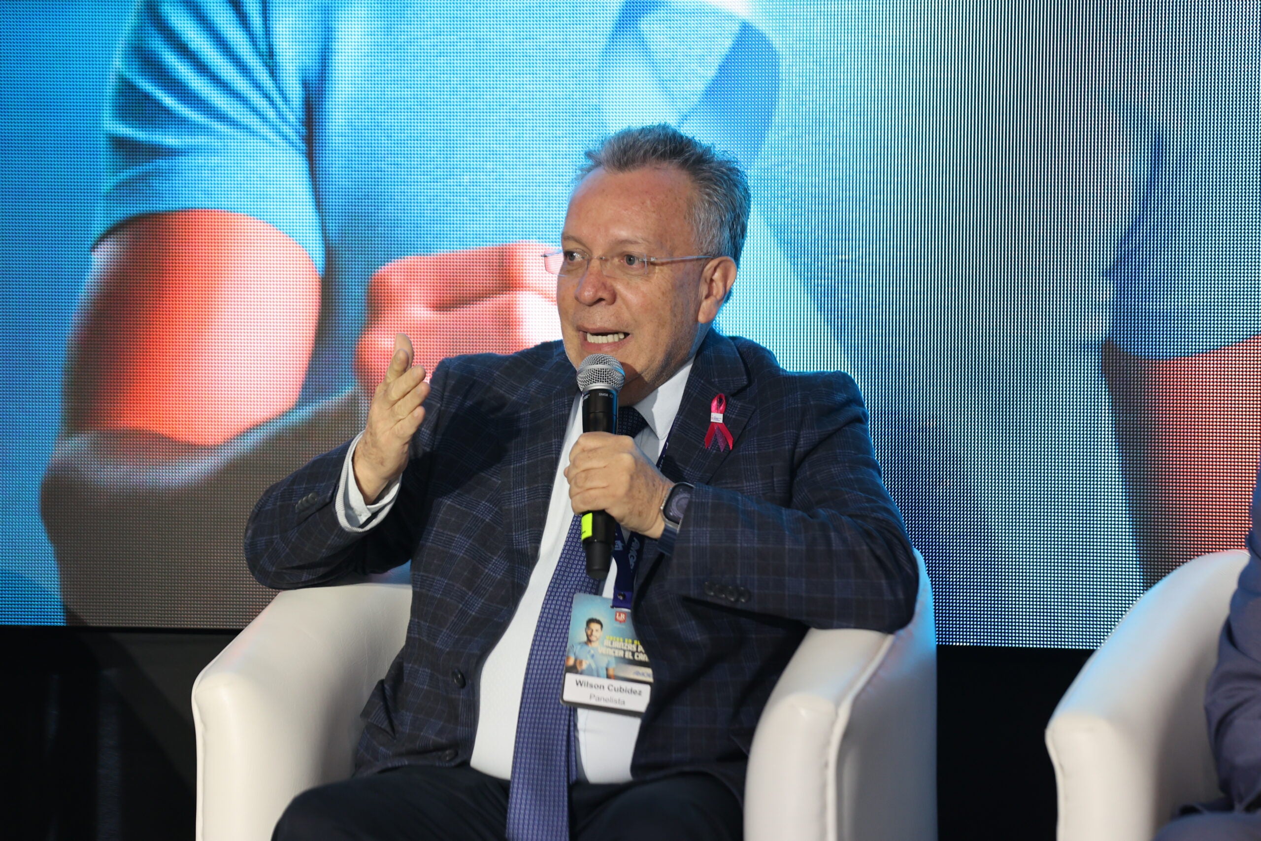 Wilson Cubides, director de la Liga Colombiana contra el Cáncer