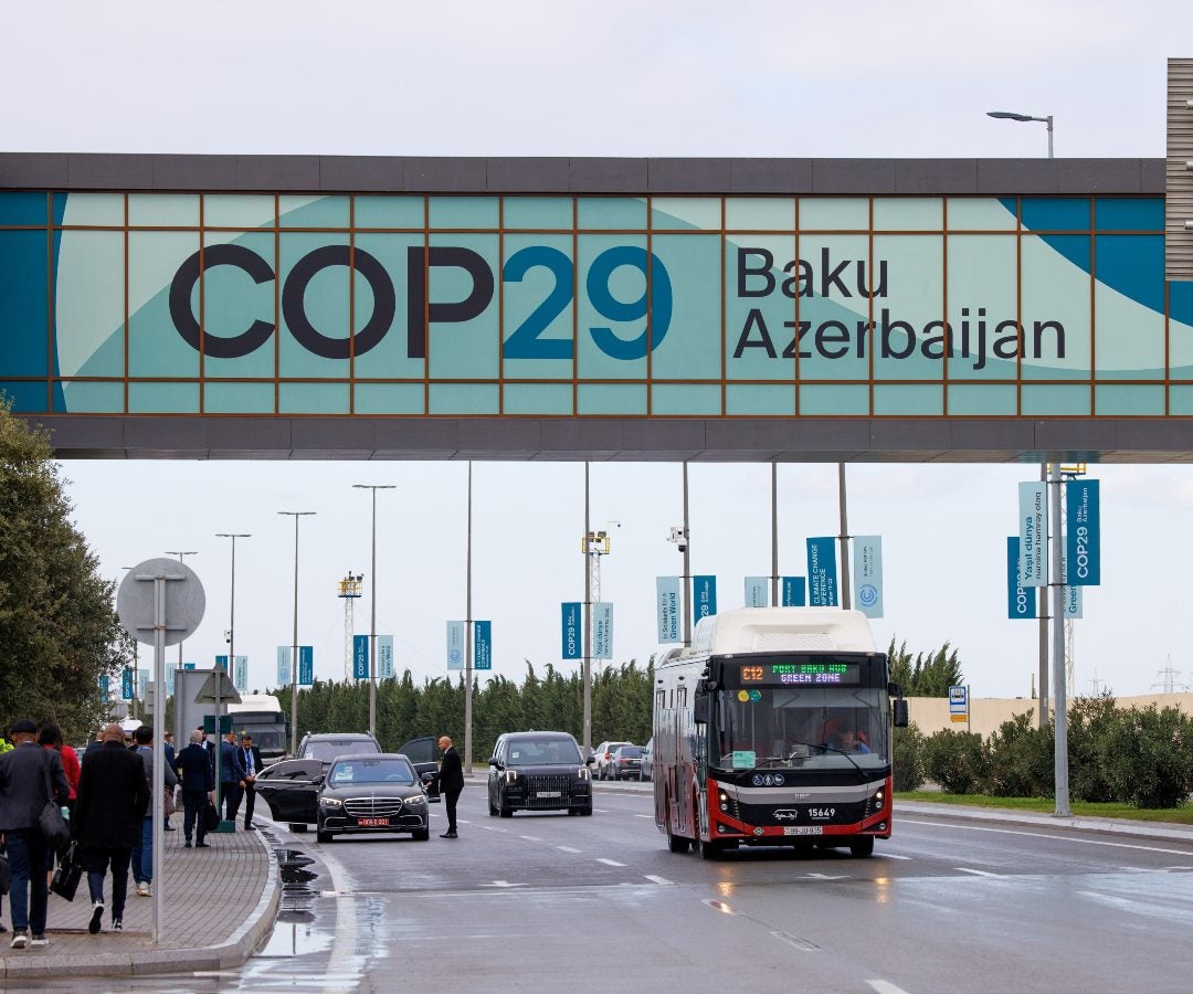 La cumbre COP29 en Azerbaiyán