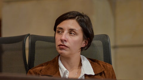 Martha Carvajalino, ministra de Agricultura