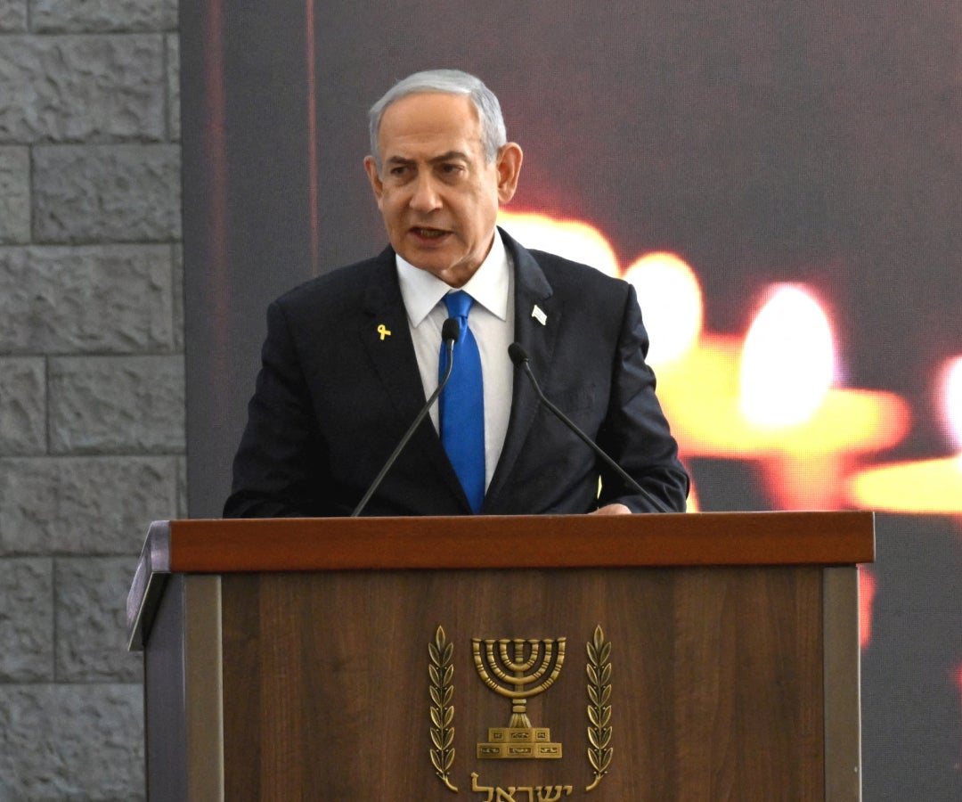 Benjamin Netanyahu, primer ministro de Israel