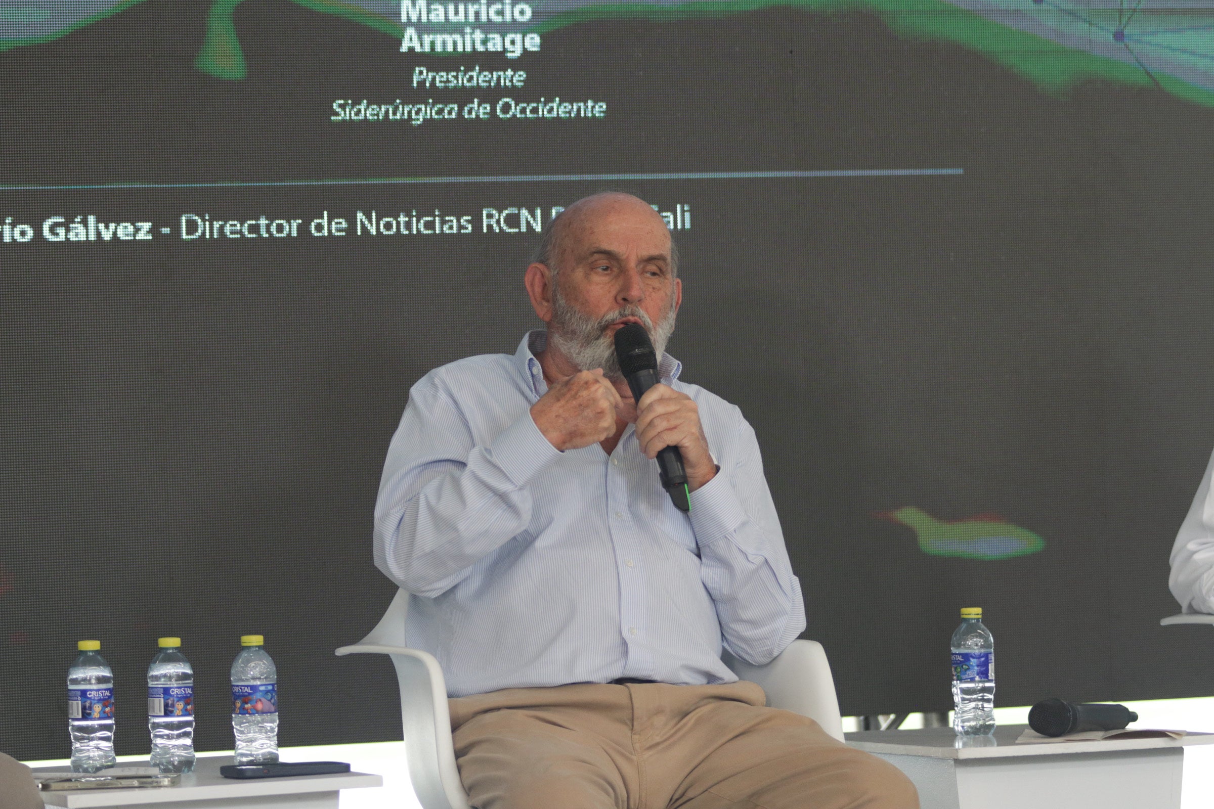 Maurice Armitage, presidente de Siderúrgica de Occidente