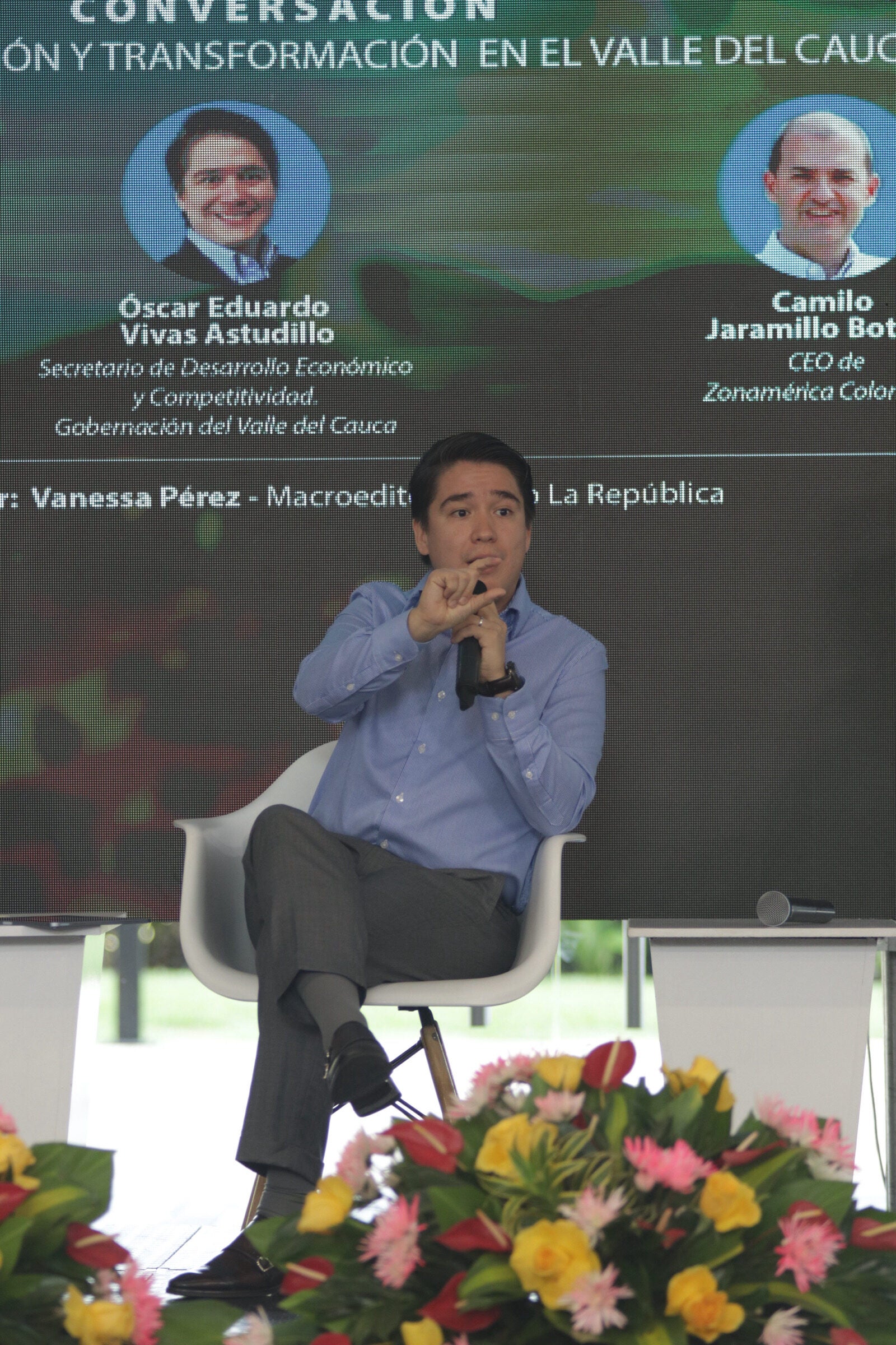 Secretario de Desarrollo Económico y Competitividad del Valle del Cauca, Oscar Eduardo Vivas Astudillo