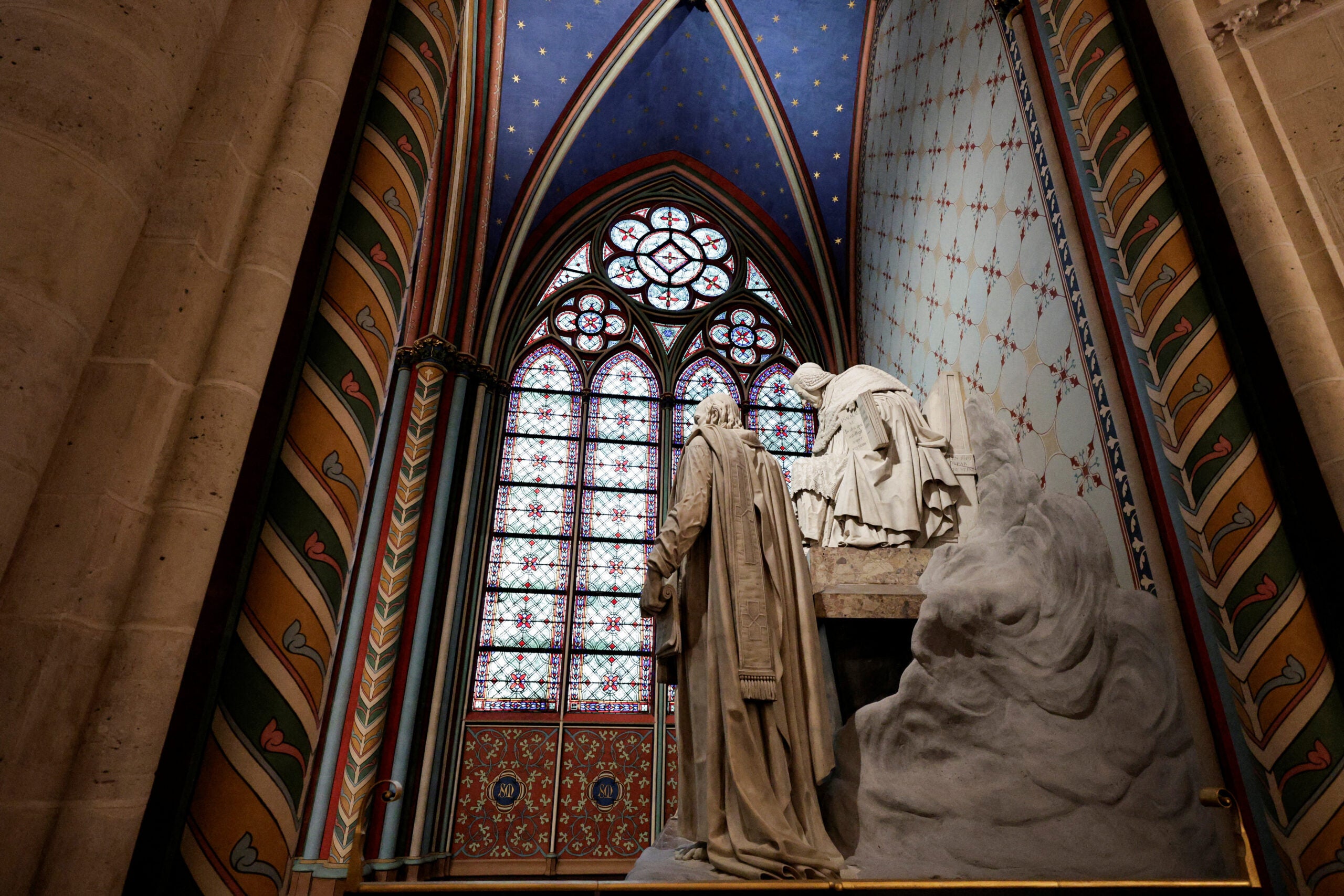 La catedral Notre-Dame antes de reabrir