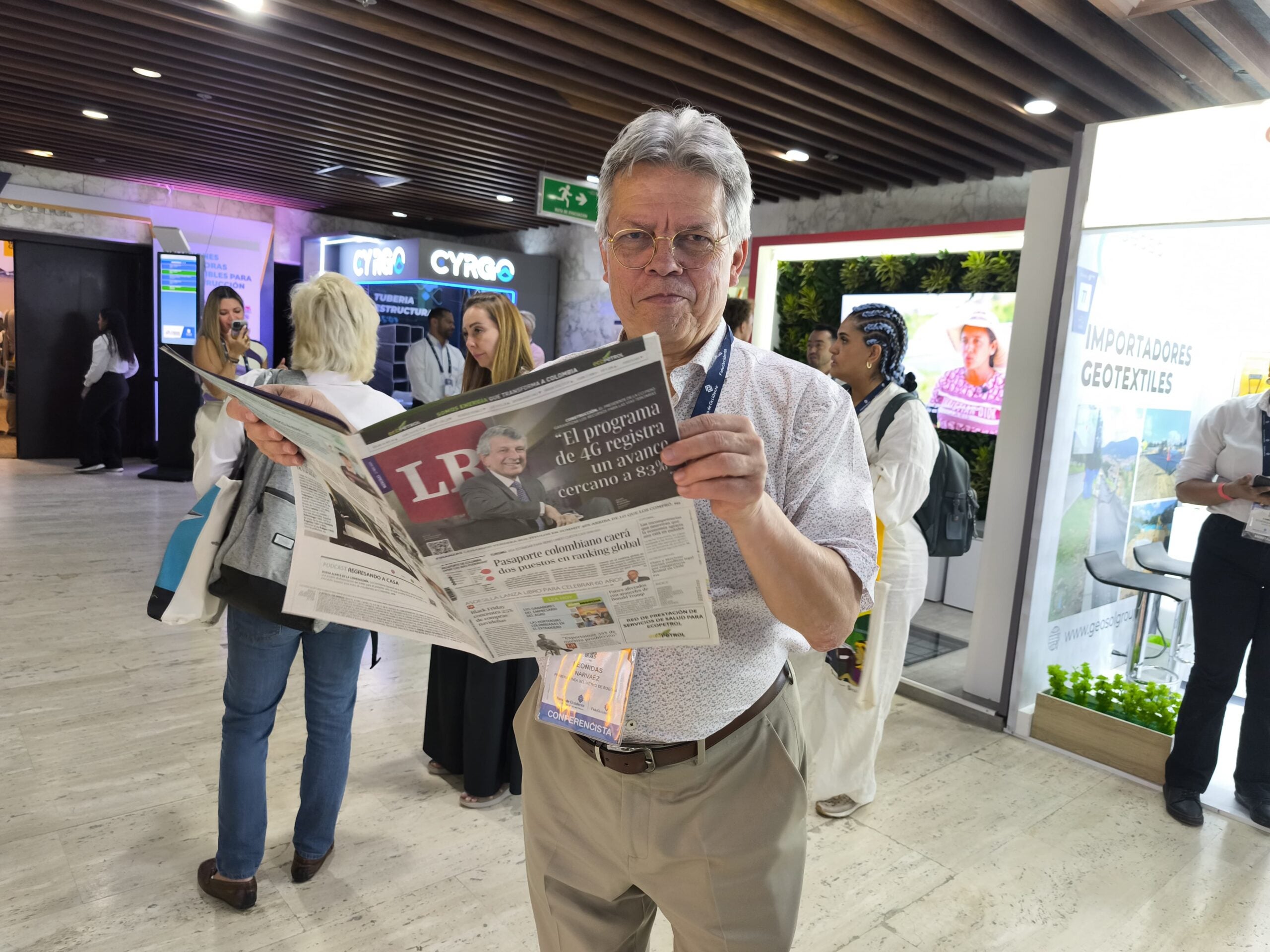 Leónidas Narváez, gerente general del Metro de Bogotá 