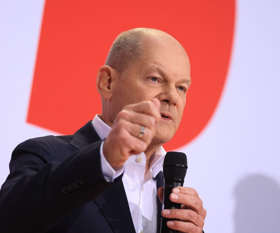 El canciller alemán, Olaf Scholz