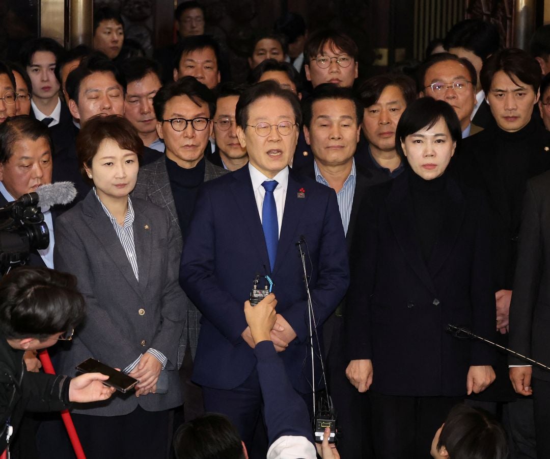 Presidente y políticos de Corea del Sur