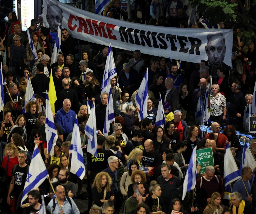 Manifestación en Tel Aviv para exigir la liberación de los rehenes