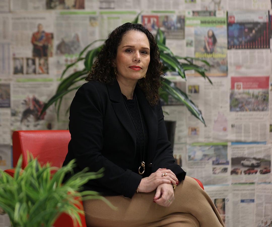 Ministra de Transporte, María Constanza García en Inside LR