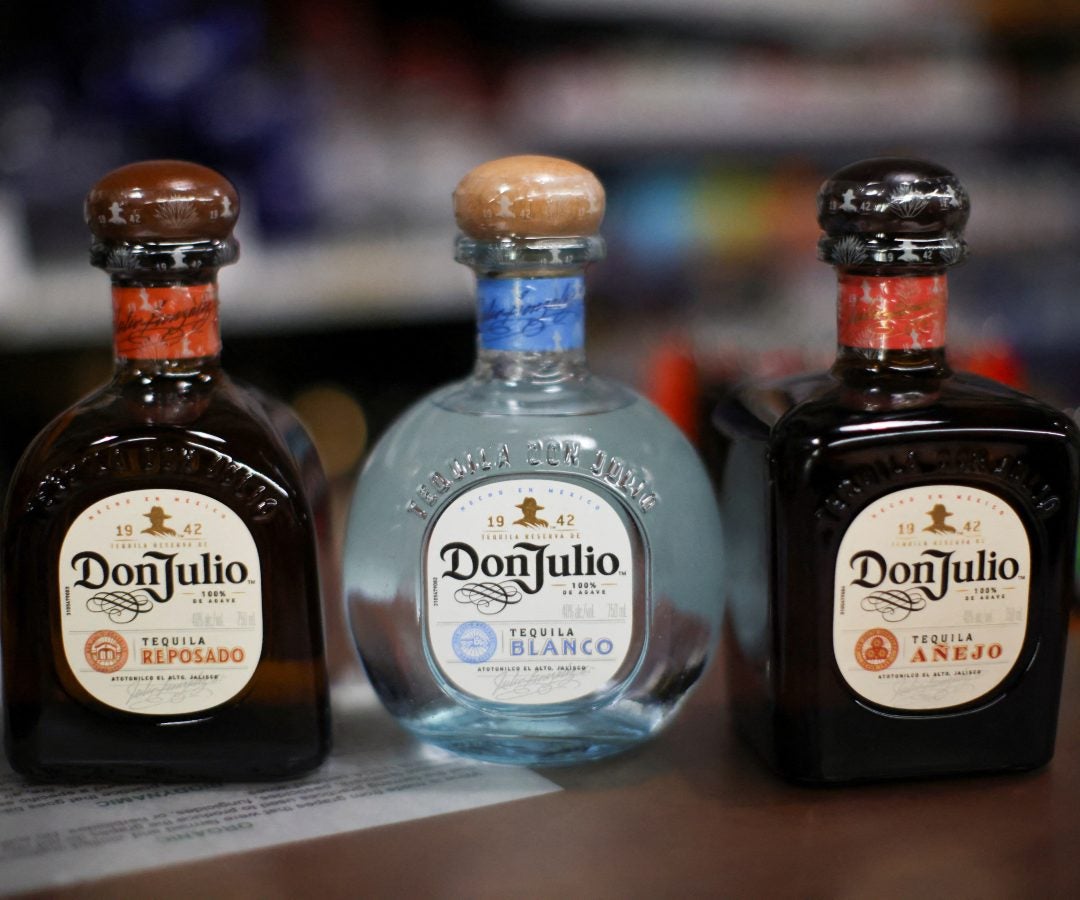 Los aranceles podrían afectar hasta US$1.600 millones en ventas de tequila de Diageo