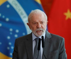 Lula da Silva, presidente de Brasil