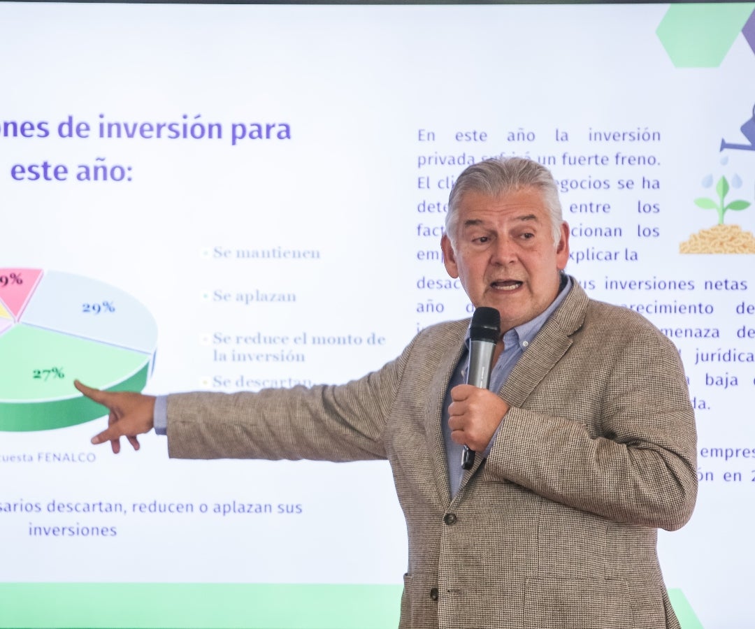 Presidente de Fenalco, Jaime Alberto Cabal