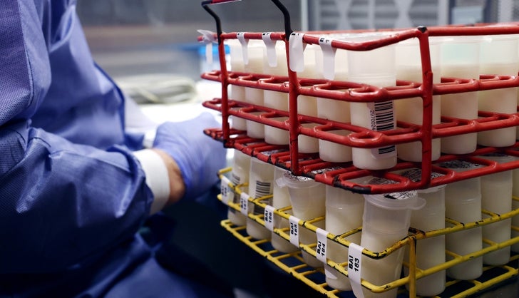 Leche para testear