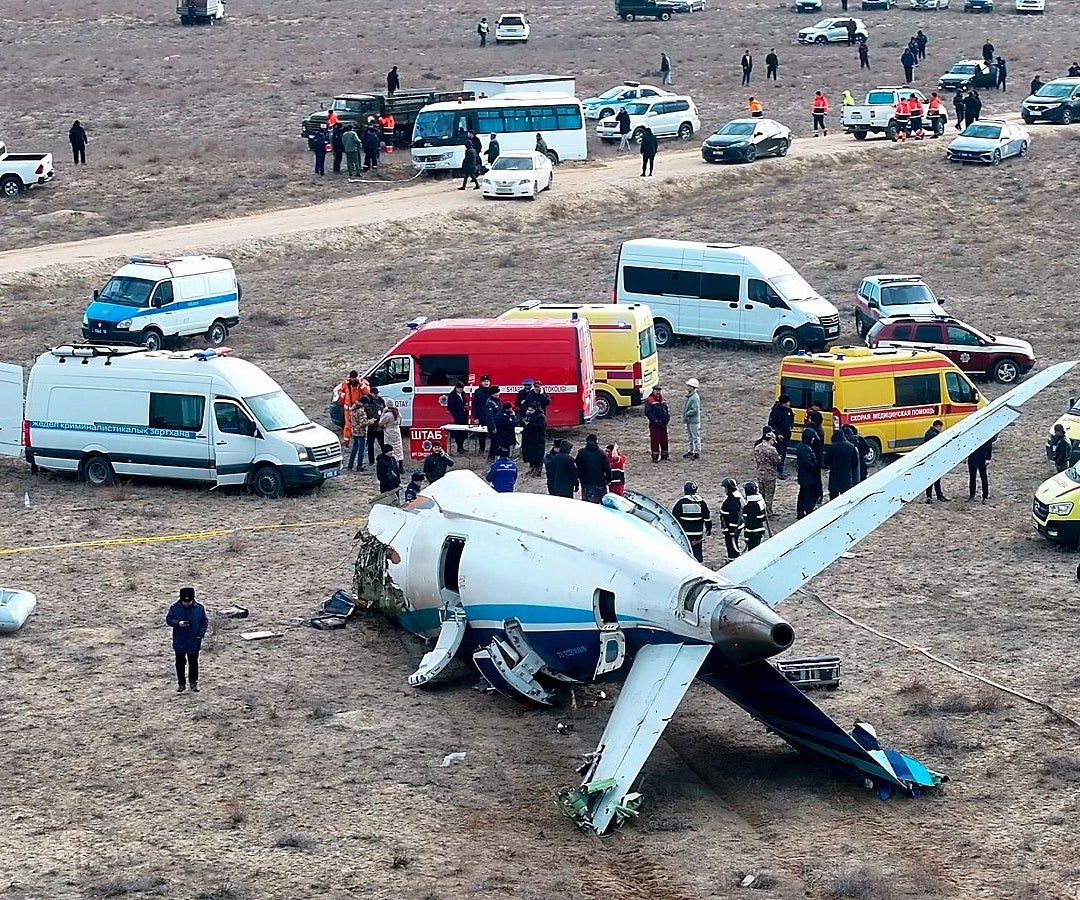 Avión en Kazajistán