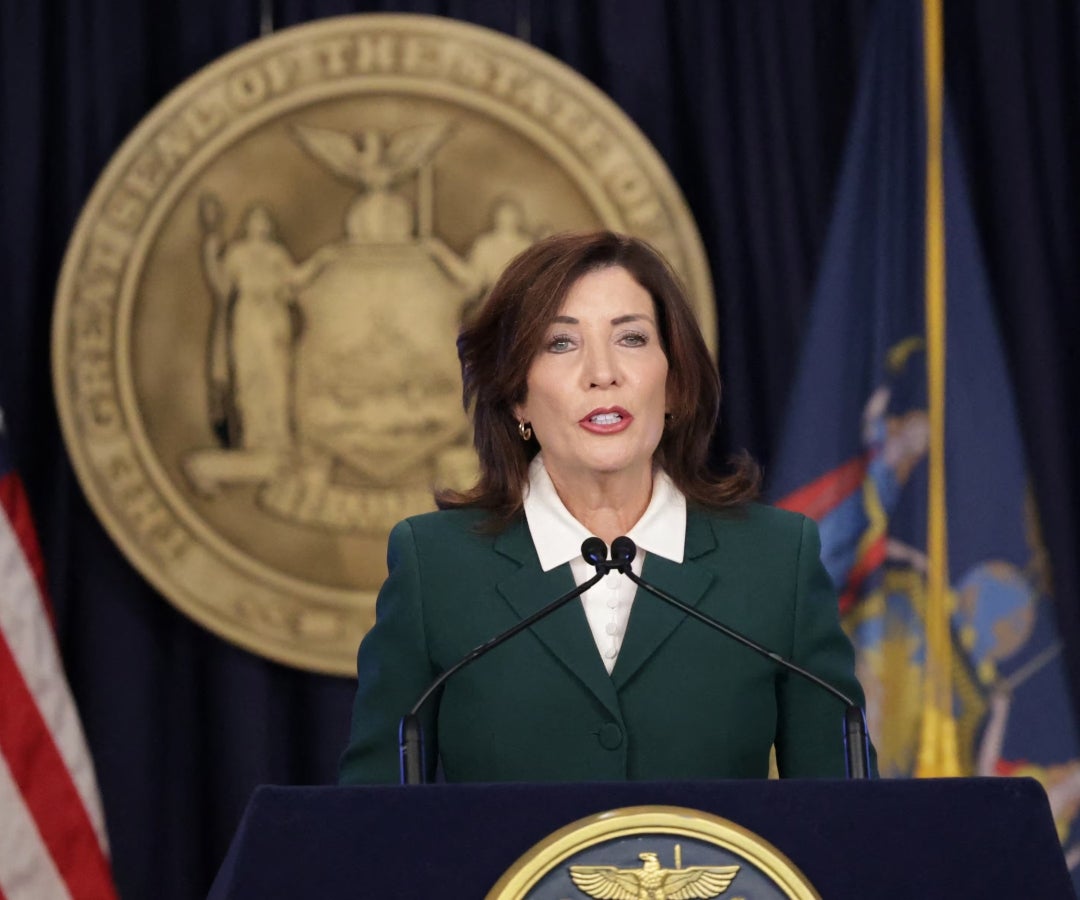 Kathy Hochul, gobernadora de Nueva York