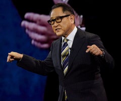 Akio Toyoda, presidente de Toyota Motor Akio Toyoda, presidente de Toyota Motor