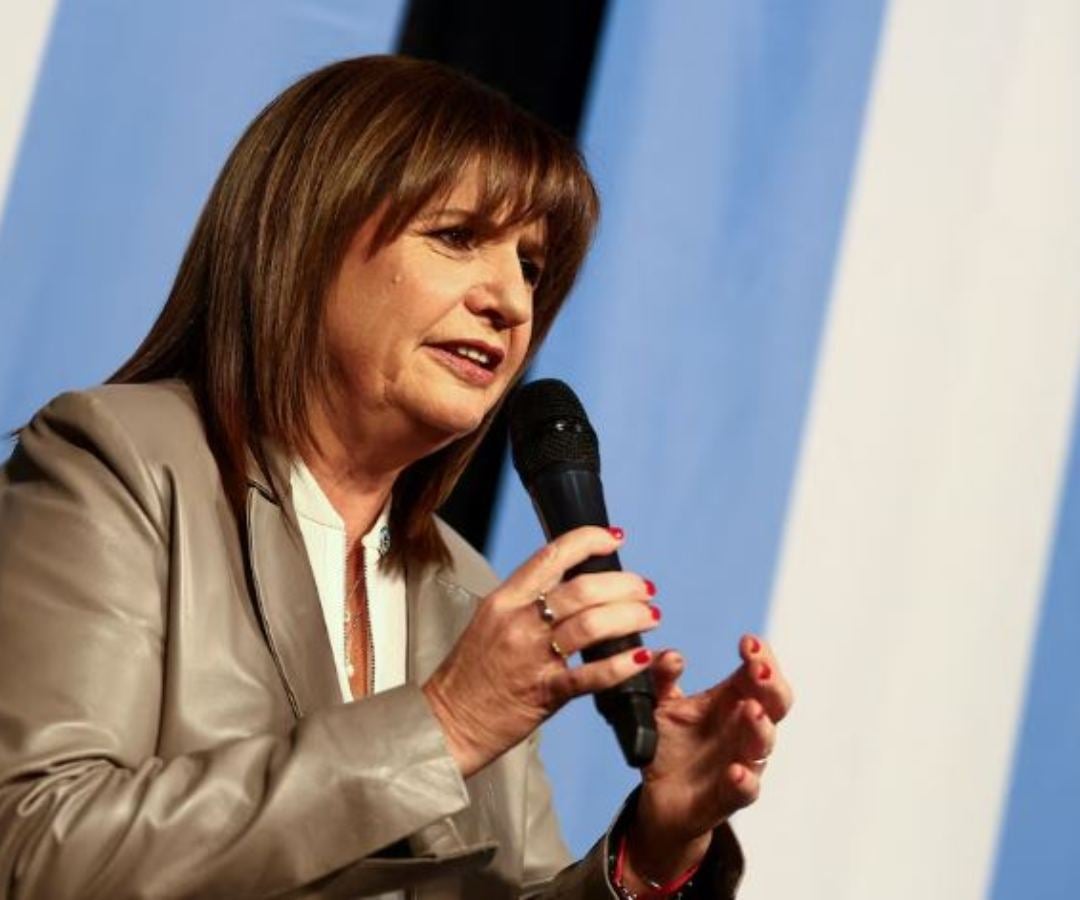 Patricia Bullrich, ministra de Seguridad de Argentina.