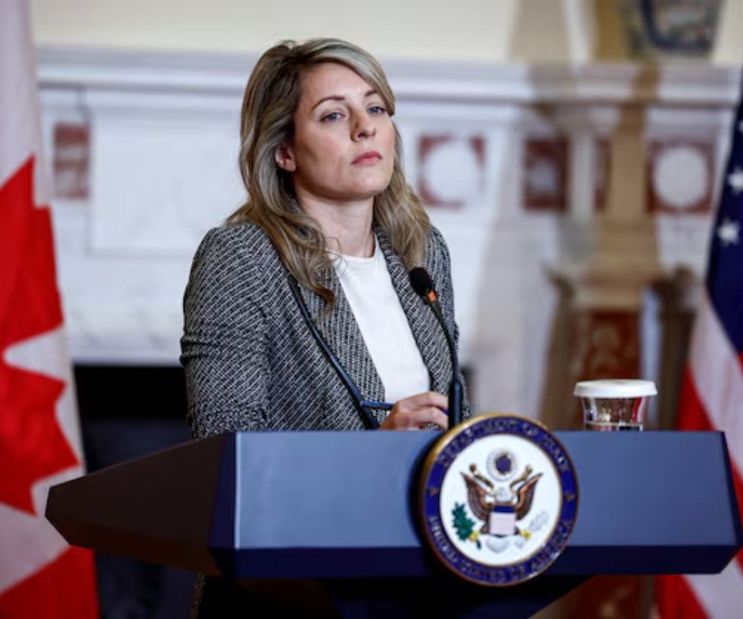 La ministra de Asuntos Exteriores de Canadá, Mélanie Joly, confirmó el reconocimiento del disidente venezolano Edmundo González Urrutia como "presidente electo"