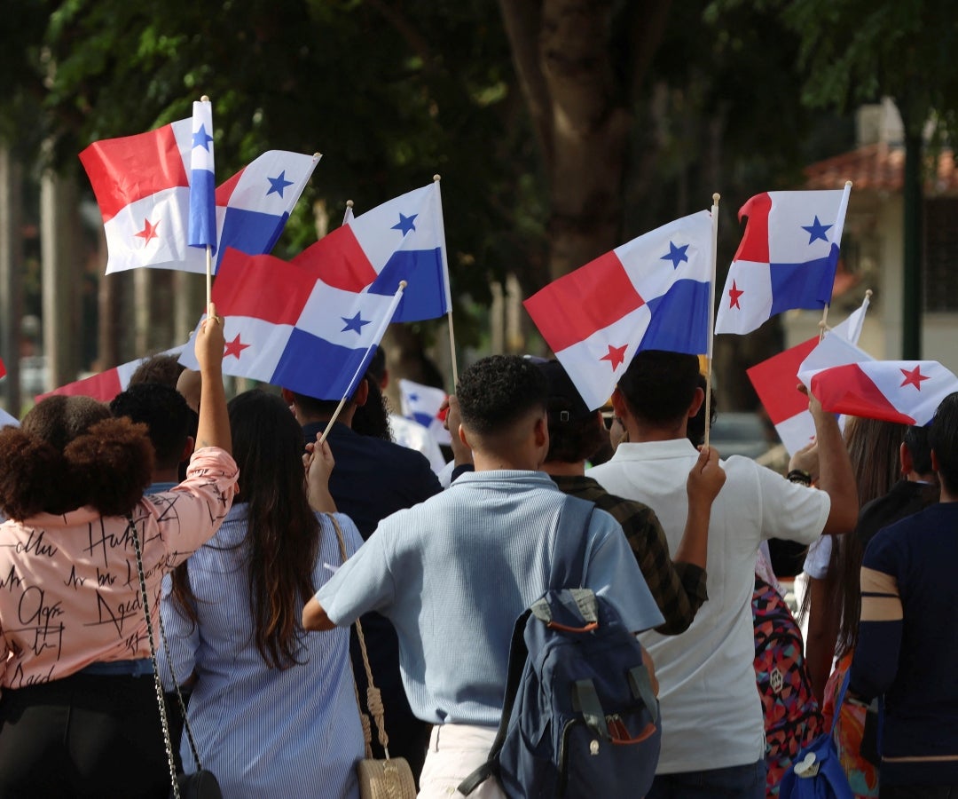 Ceremonia del 25 aniversario del día en que Estados Unidos cedió el control del Canal de Panamá a Panamá