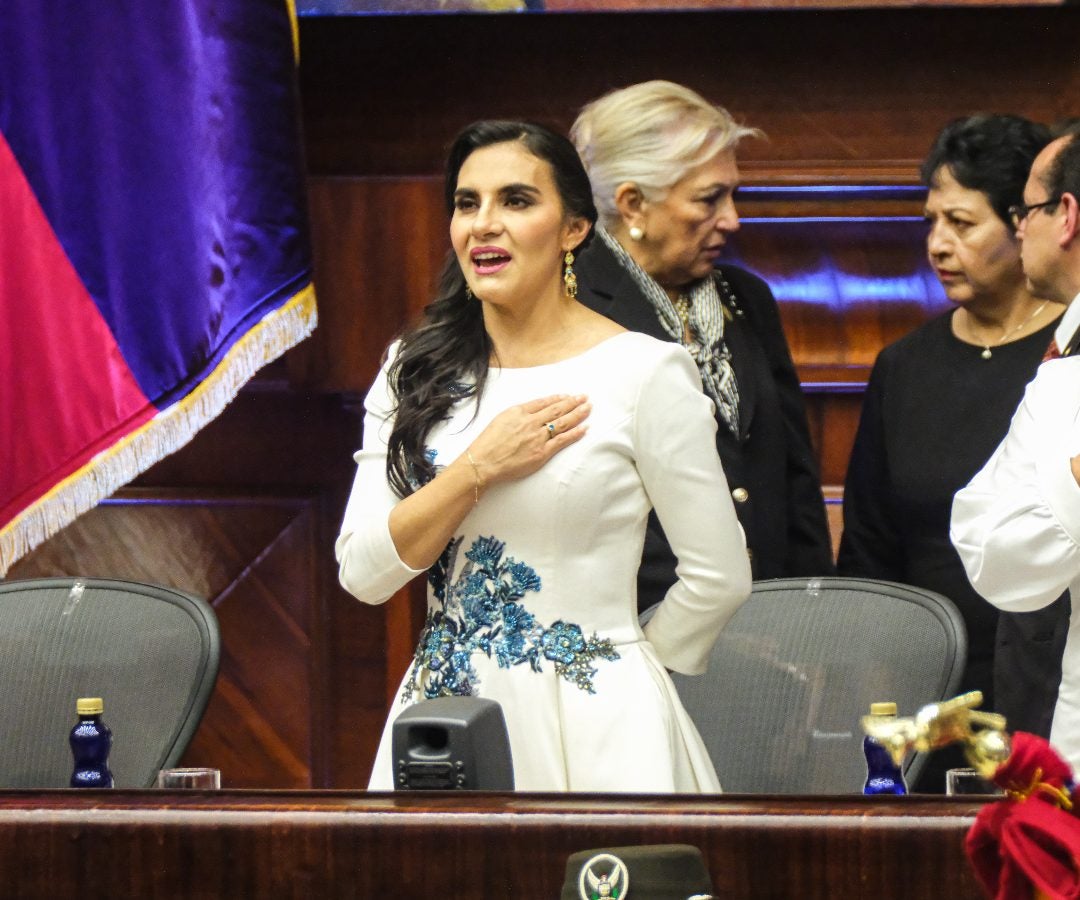 Verónica Abad, vicepresidenta de Ecuador