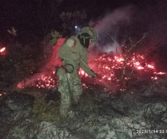 Incendio en Chingaza Incendio en Chingaza