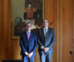 Luis Alberto Álvarez Parra nuevo presidente del Consejo de Estado y a Alberto Montaña Plata como vic