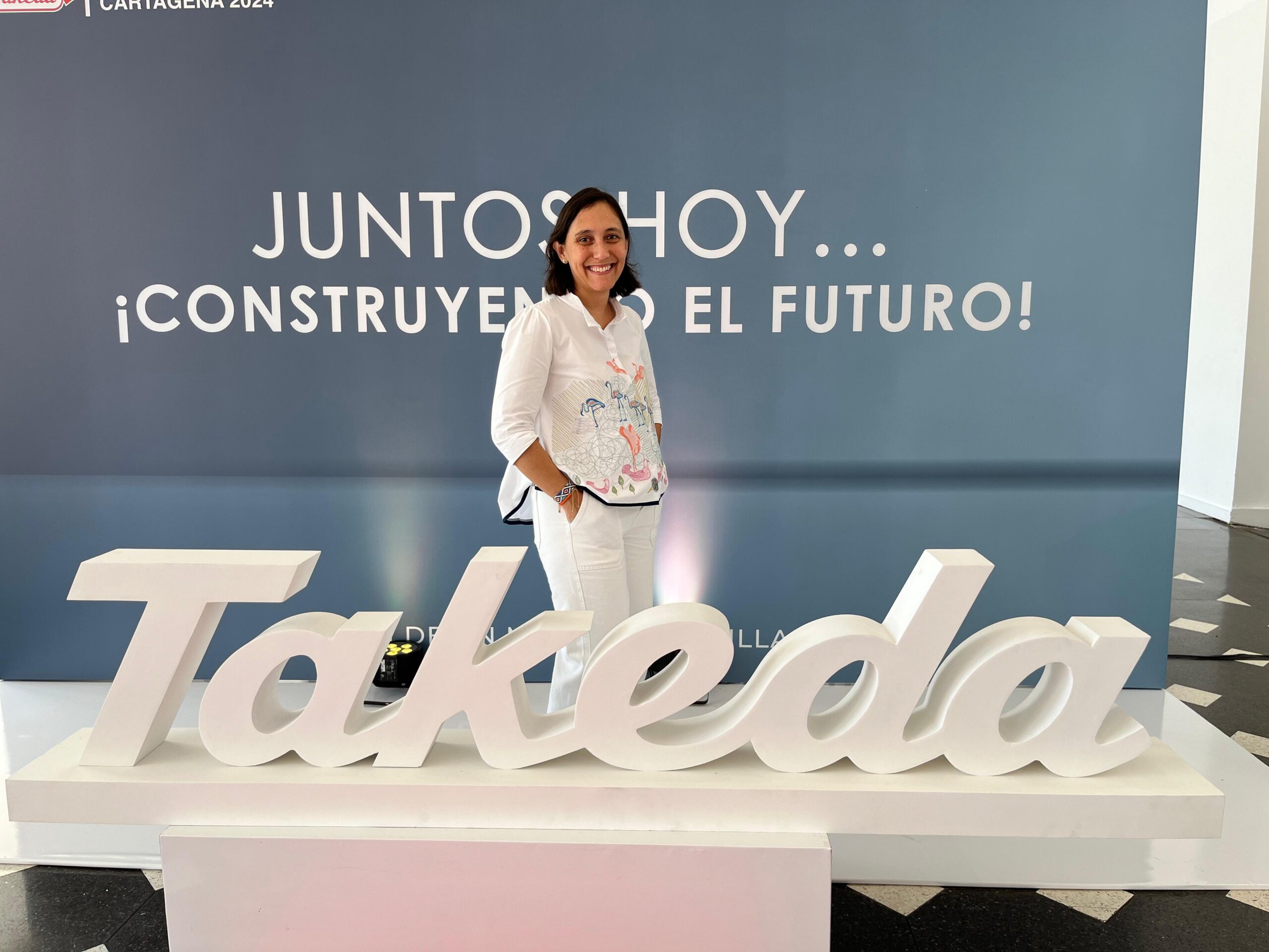 Natalia Zambrano, de recursos humanos en Takeda, habló sobre la flexibilidad laboral y el propósito dentro de la industria farmacéutica/Takeda 