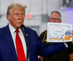 Donald Trump, presidente de EE.UU.