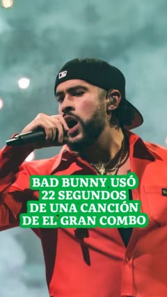 ¿Bad Bunny plagió a El Gran Combo de Puerto Rico?