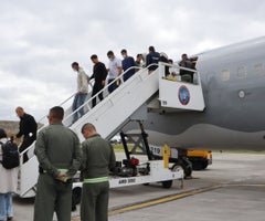 Deportados llegan a Colombia
