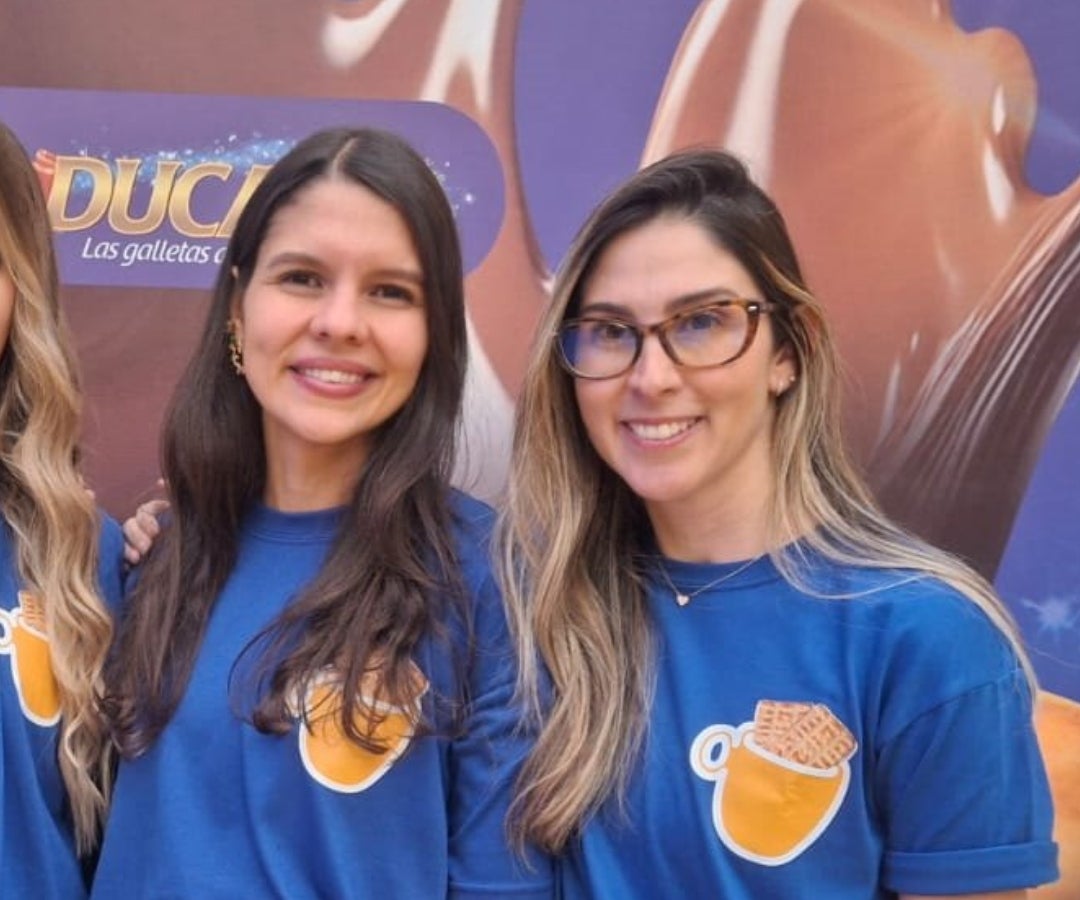 Tahiana Pulecio, jefe de marca Ducales, Dux y Festival Colombia; y María Adelaida Cano, jefe de marca Regional de Ducales.