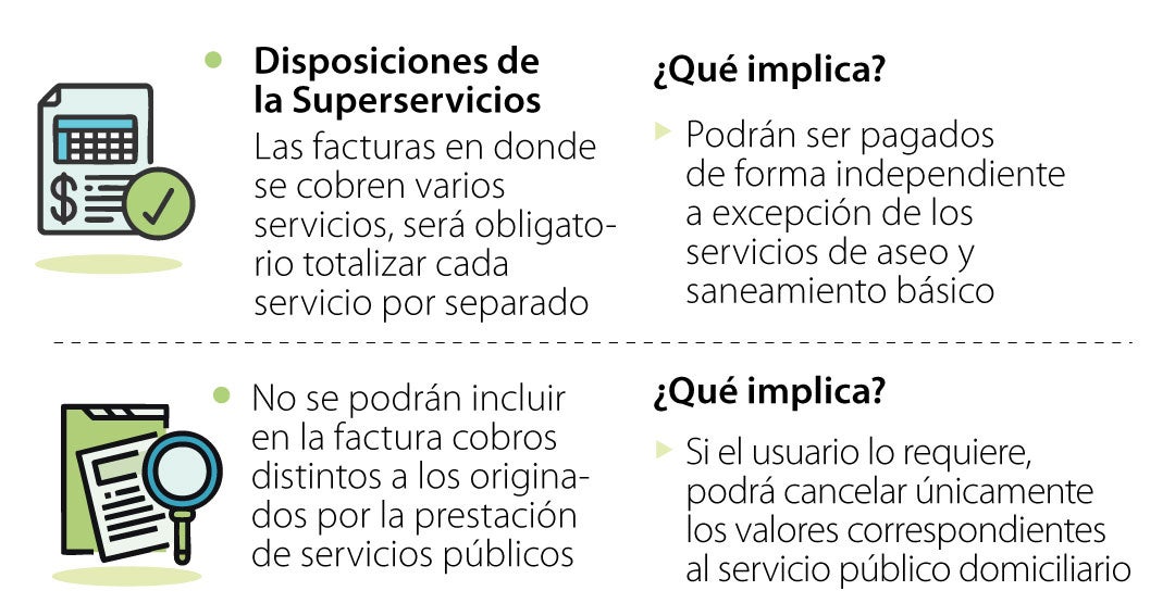 Los usuarios podrán rechazar cobros extras en facturas de servicios ...