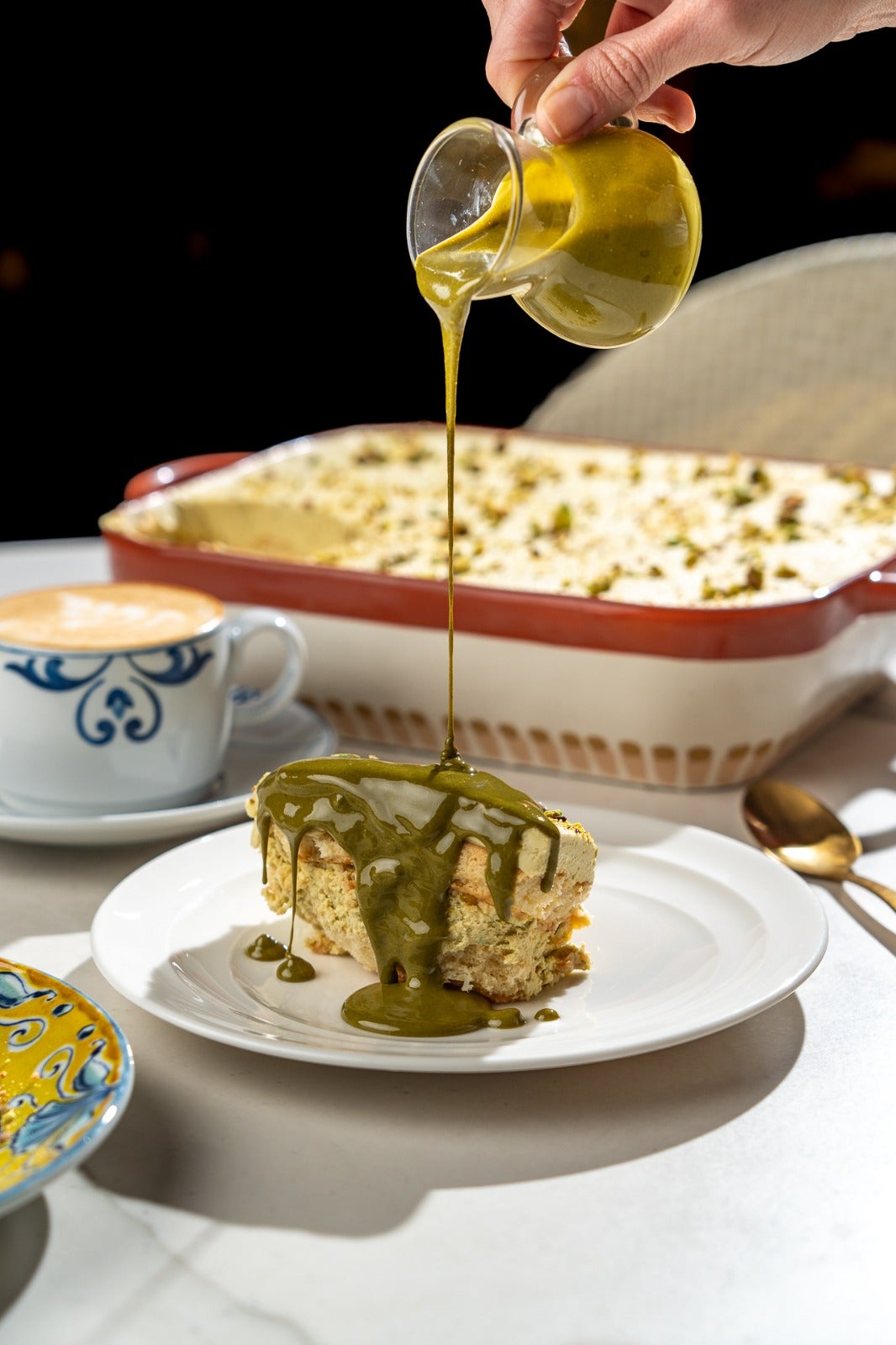 Tiramisú di pistacchio