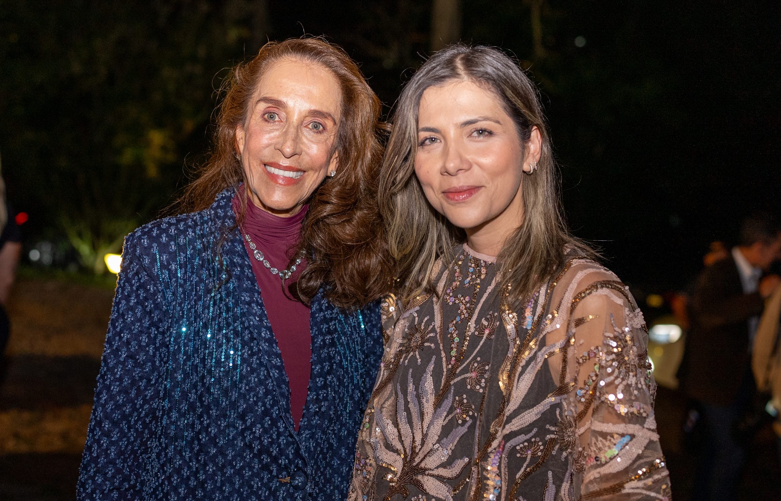 Pilar Castaño, periodista, escritora y experta en moda; y Leonor Hoyos, directora de ferias de Inexmoda.