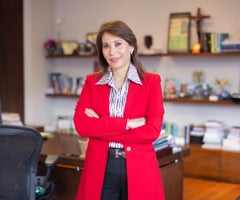 María Clara Rangel, rectora de la Universidad El Bosque María Clara Rangel, rectora de la Universidad El Bosque.