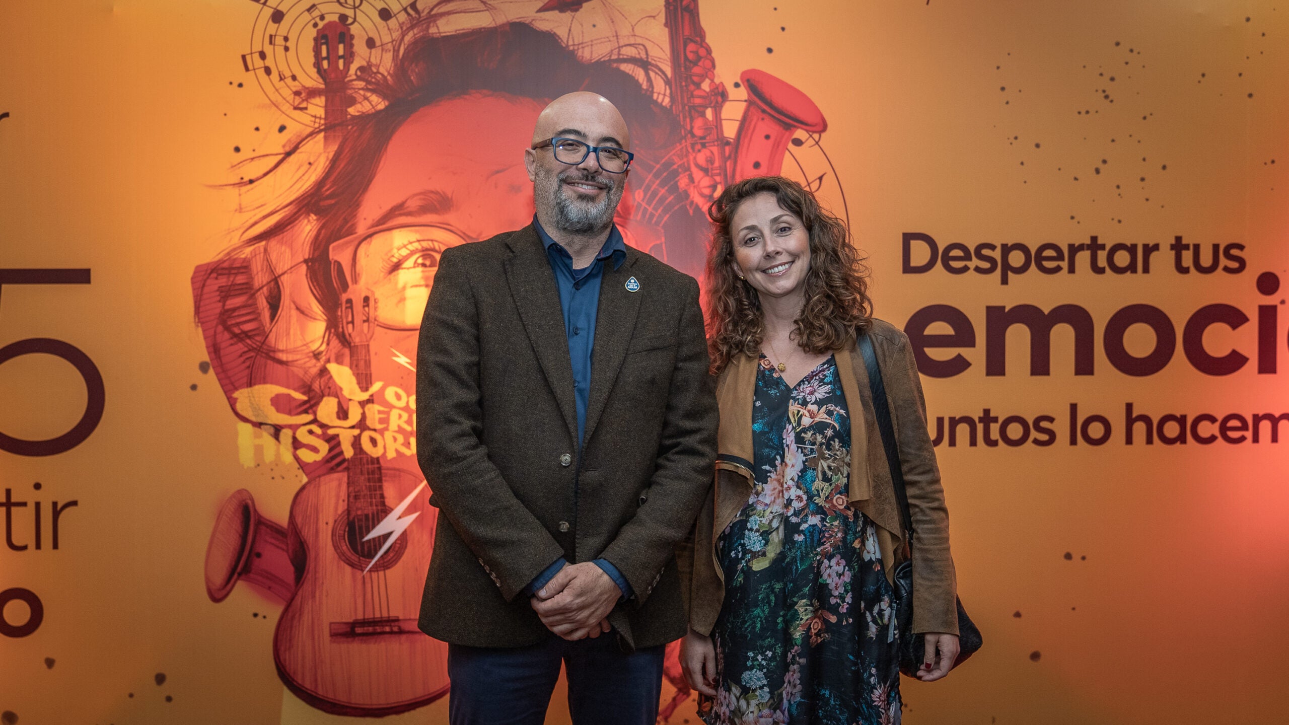 Santiago Trujillo, secretario de Cultura de Bogotá; y Ana María Boada, subsecretaria de gobernanza de la Secretaría de Cultura de Bogotá.