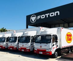 Foton y TCC llegaron a acuerdo para ampliar flota eléctrica de la compañía logística.