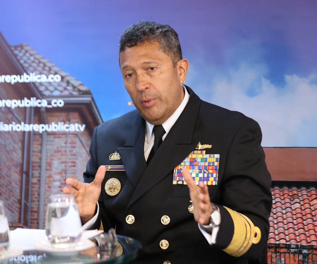 Vicealmirante Luis Fernando Márquez, presidente de Cotecmar