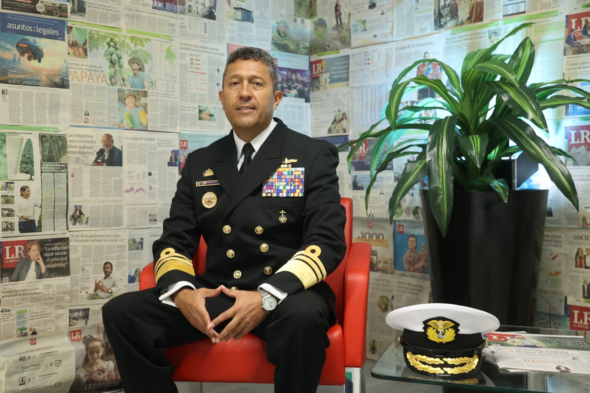 Vicealmirante Luis Fernando Márquez, presidente de Cotecmar