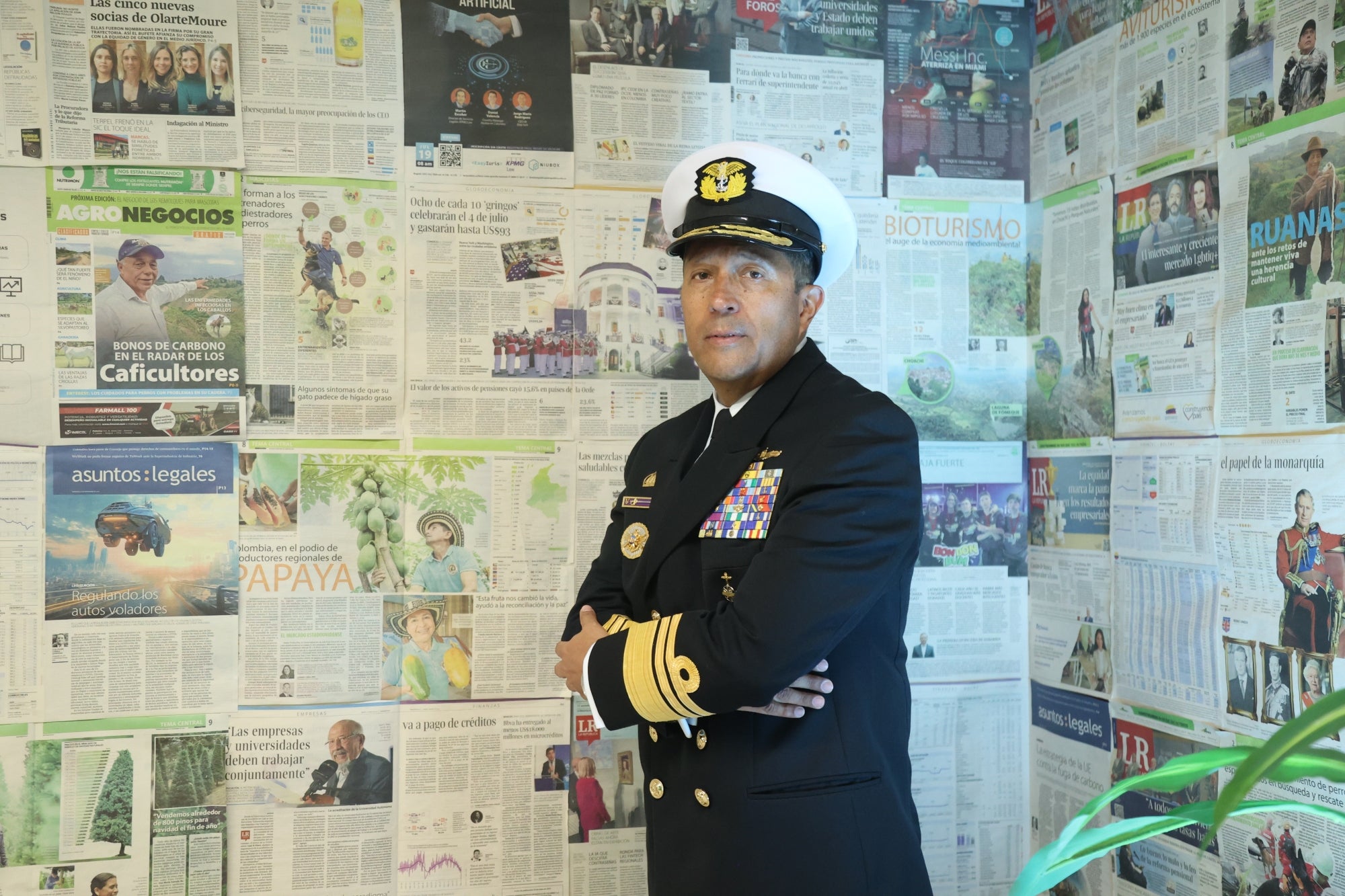 Vicealmirante Luis Fernando Márquez, presidente de Cotecmar